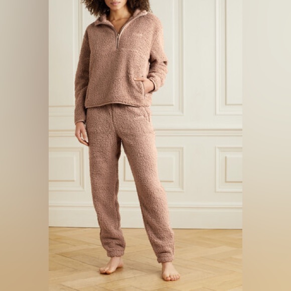 SKIMS Teddy fleece joggers Tiger’s Eye M - Picture 2 of 3